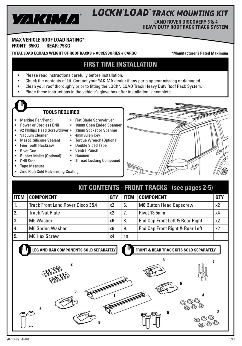 Yakima LOCKN'LOAD manual