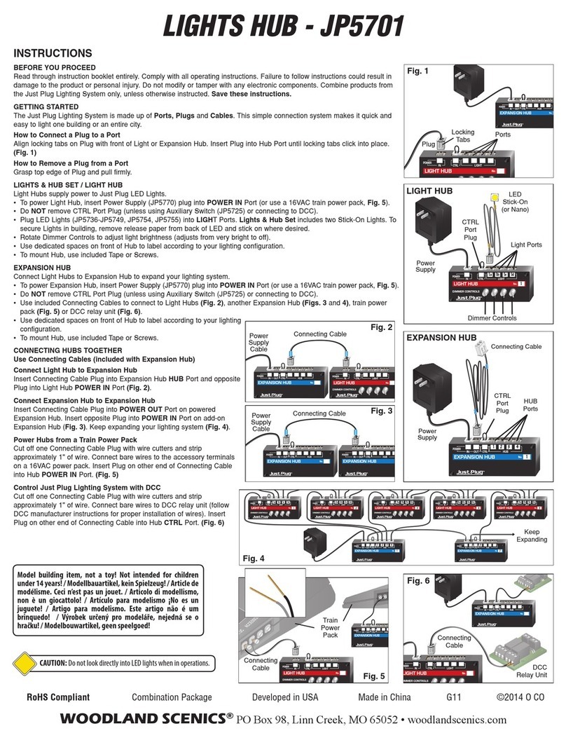 WOODLAND SCENICS JP5701 User manual