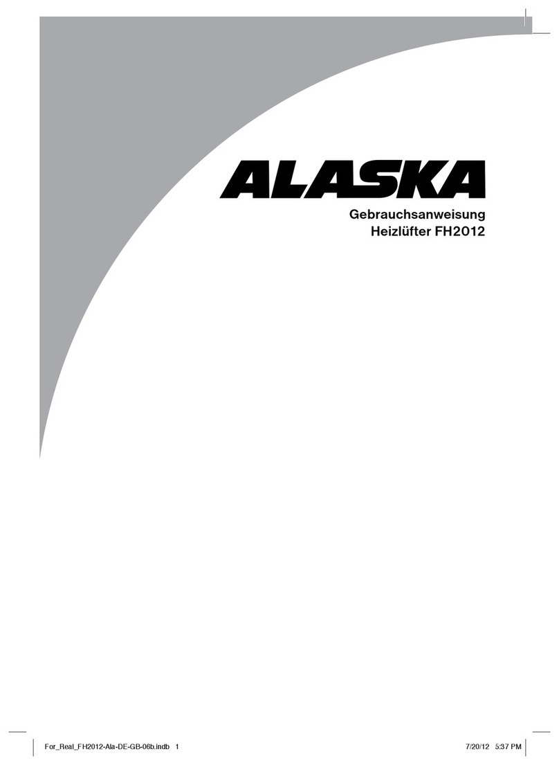 ALASKA FH2012 instruction manual