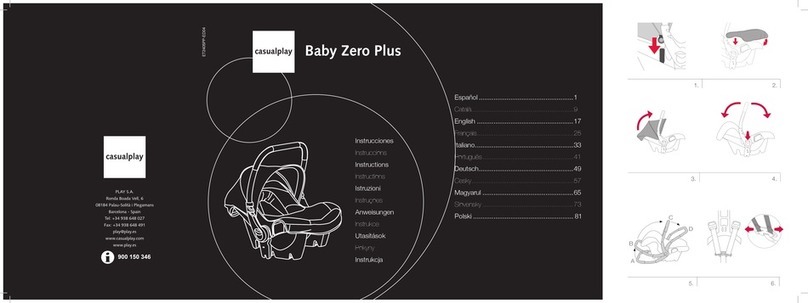 CASUALPLAY Baby Zero Plus instructions