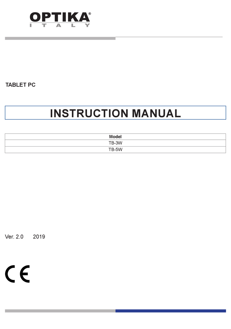 Optika TB-3W User manual