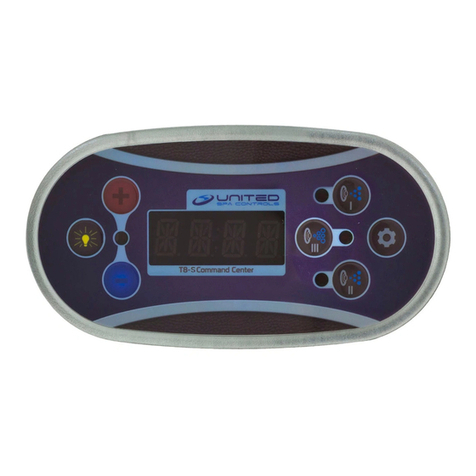 United Spa Controls C5 Series Installation manual & users guide
