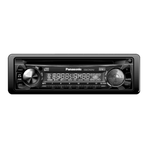 Panasonic CQC1101U - AUTO RADIO/CD DECK Service manual Panasonic CQC1101U - AUTO RADIO/CD DECK Service manual