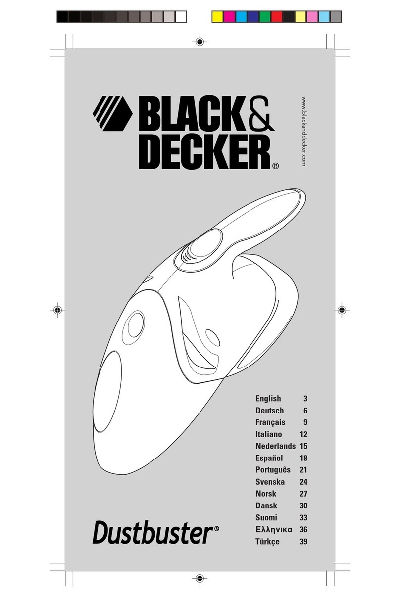 Black & Decker Dustbuster V2403 manual