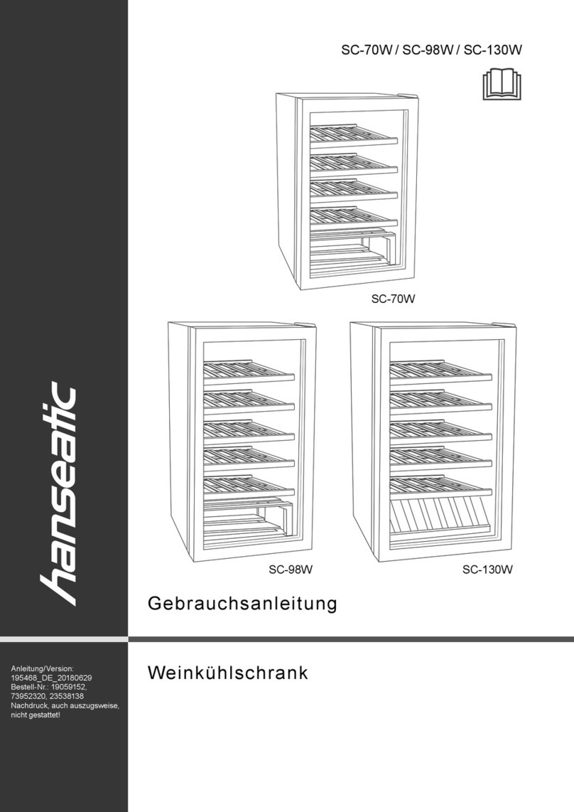 Hanseatic SC-70W User manual