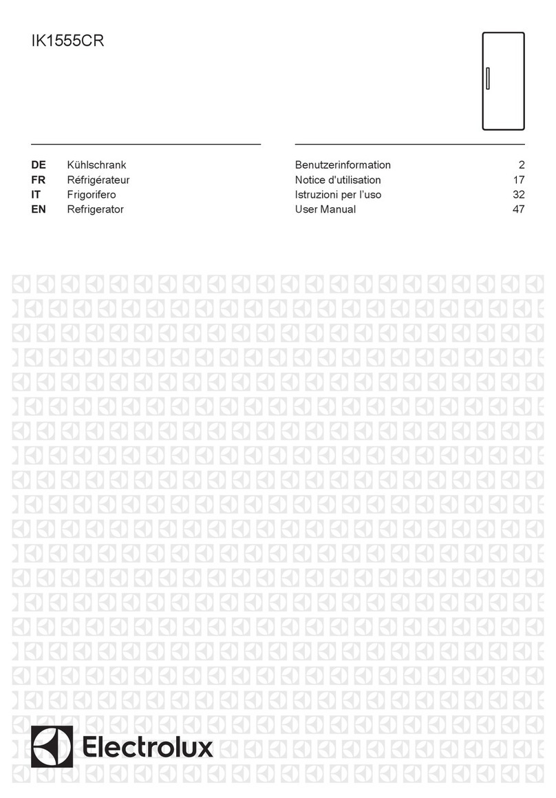 Electrolux IK1555CR User manual