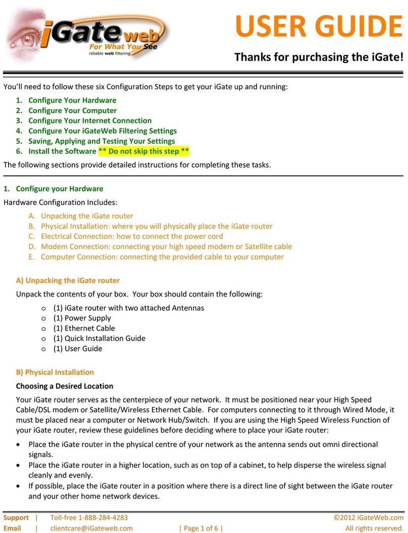 iGateWeb.com iGate user guide