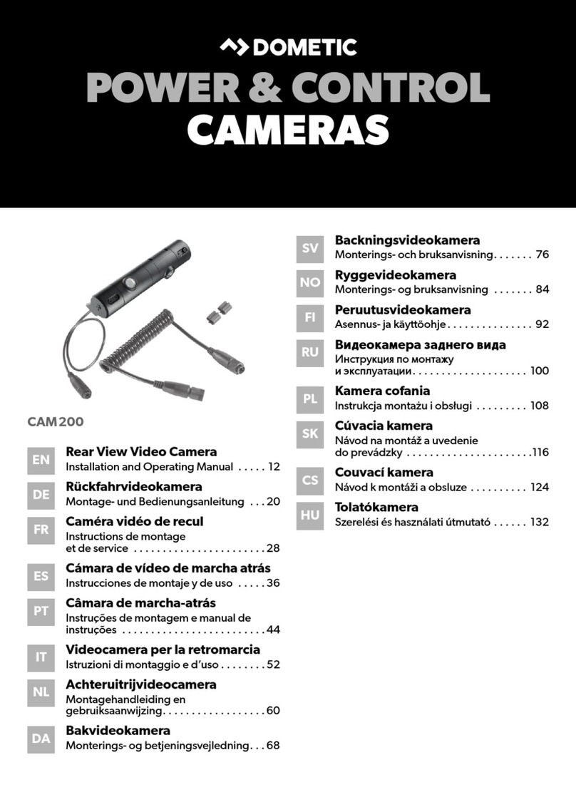 Dometic CAM200 User manual
