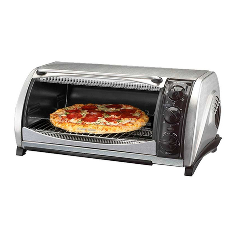 BLACK DECKER TOAST-R-OVEN HORNO ASADOR CTO650 User manual