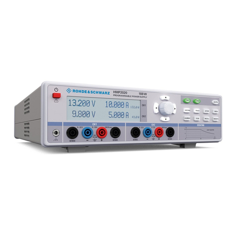 Hameg HMP2030 manual