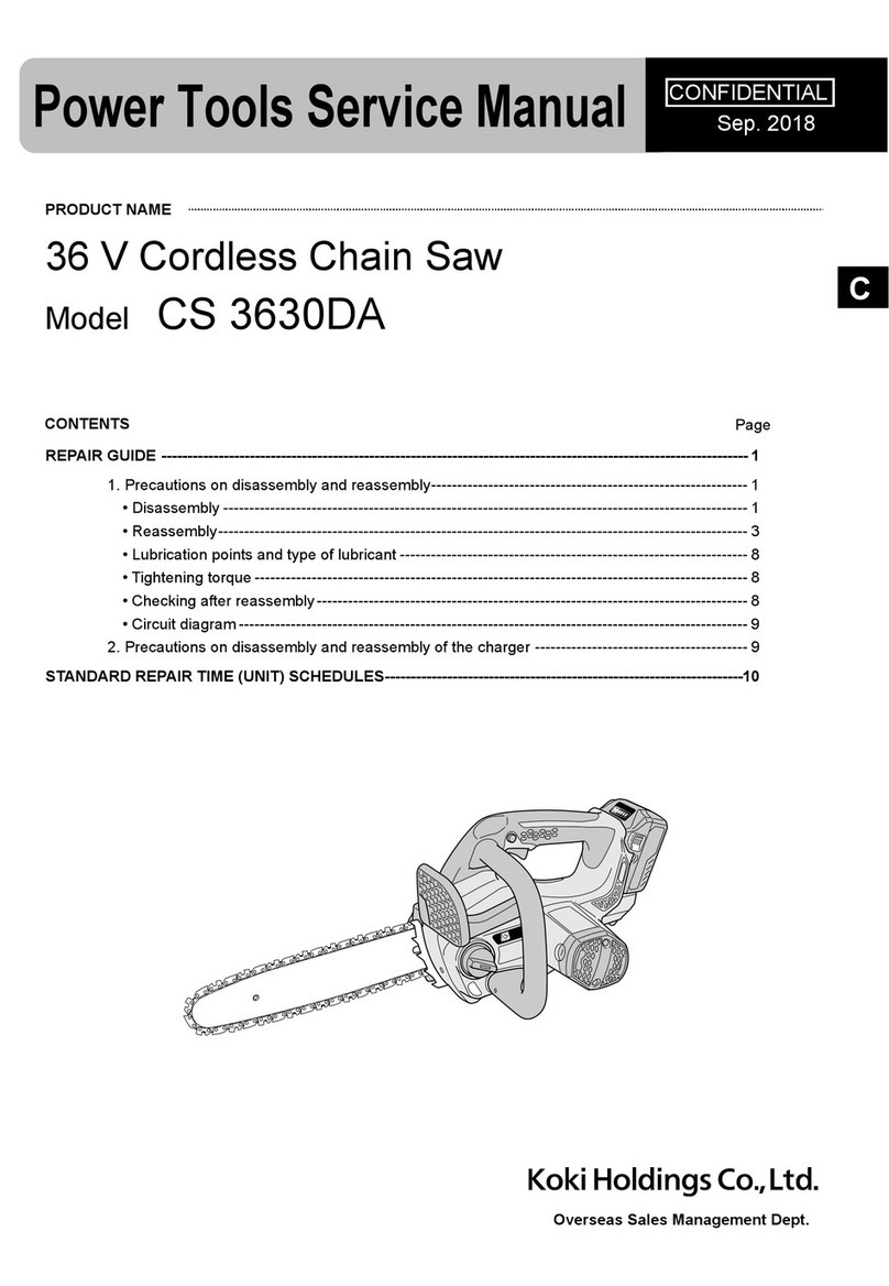 HIKOKI CS 3630DA User manual