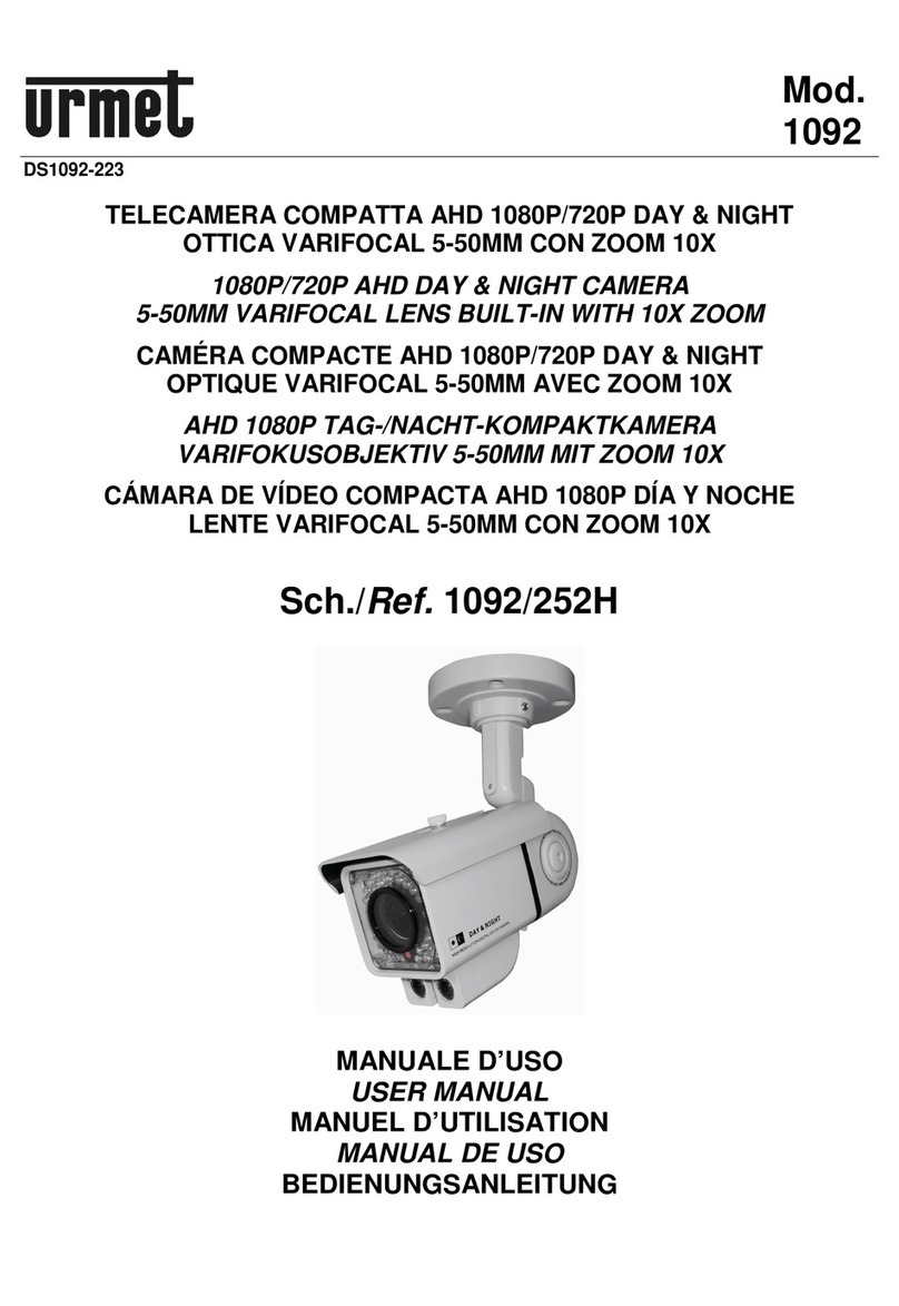 urmet domus 1092/252H user manual