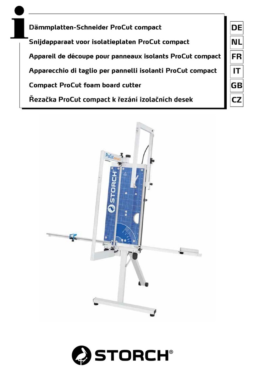 Storch Compact ProCut User manual