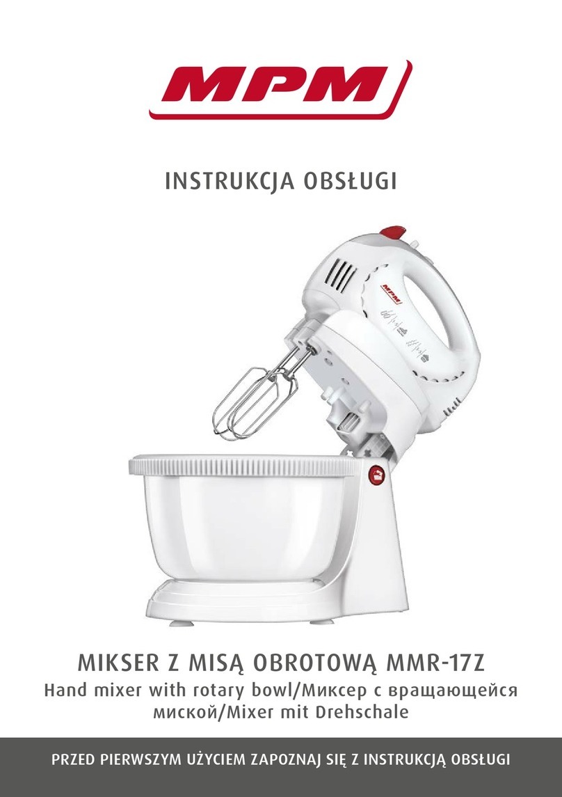 MPM MMR-17Z User manual