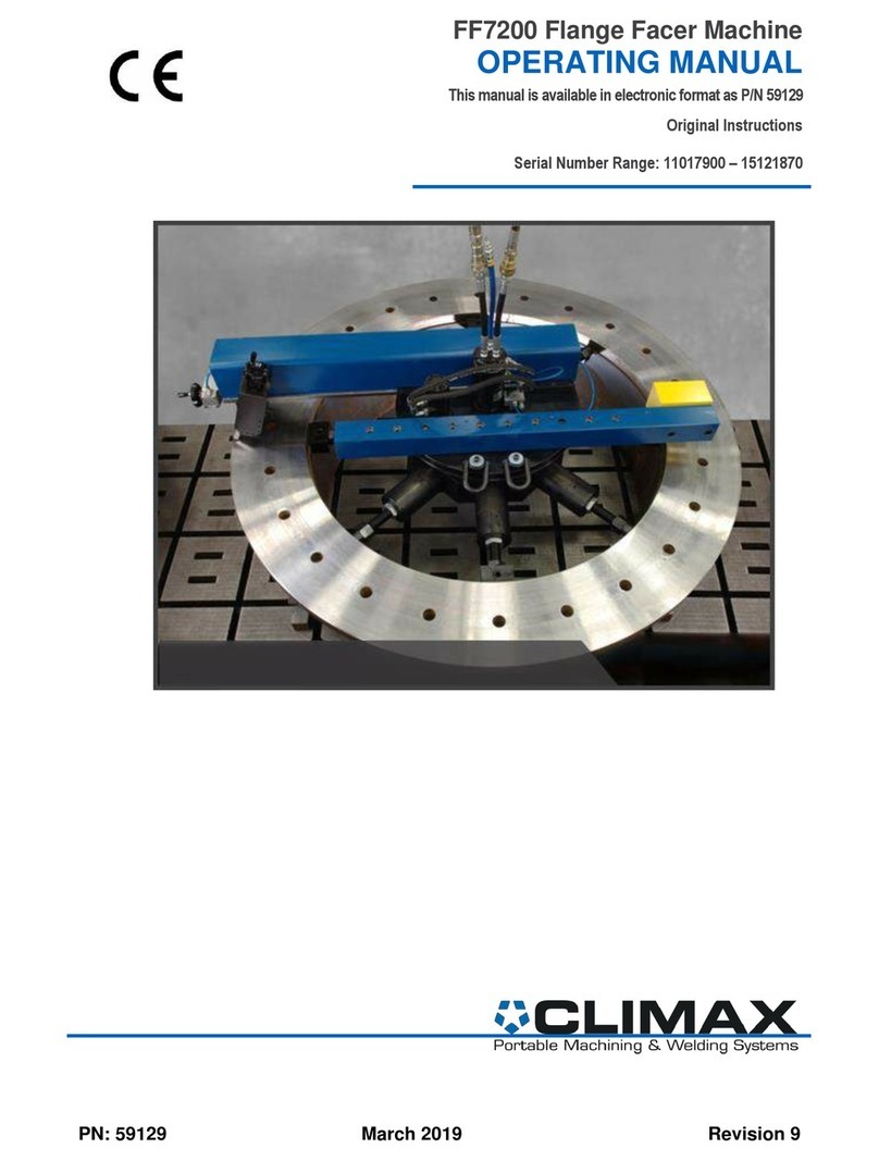 Climax FF7200 operating manual