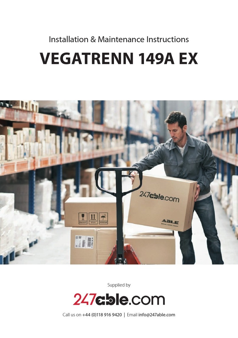 Vega VEGATRENN 149A EX User manual