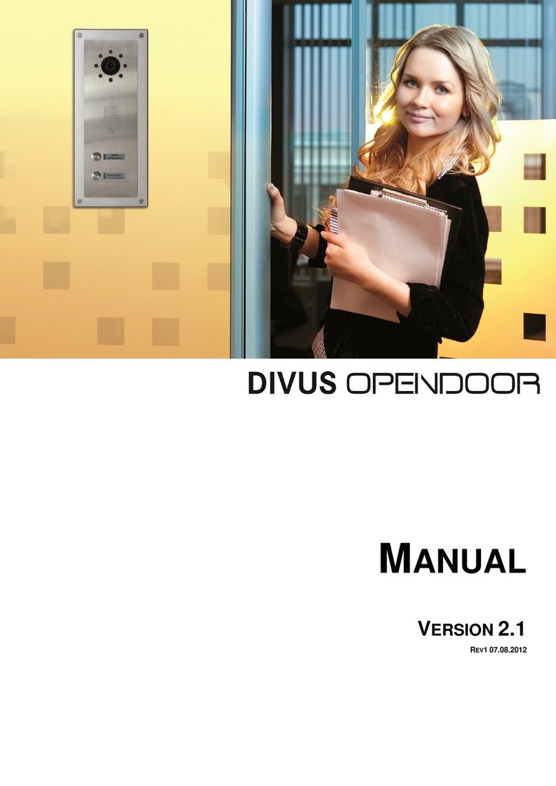 Divus OPENDOOR User manual