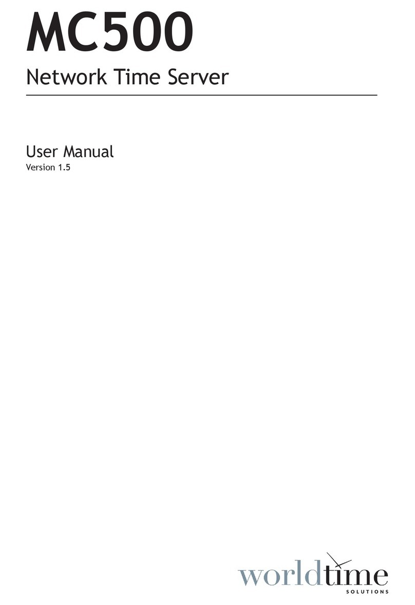 Worldtime MC500 user manual