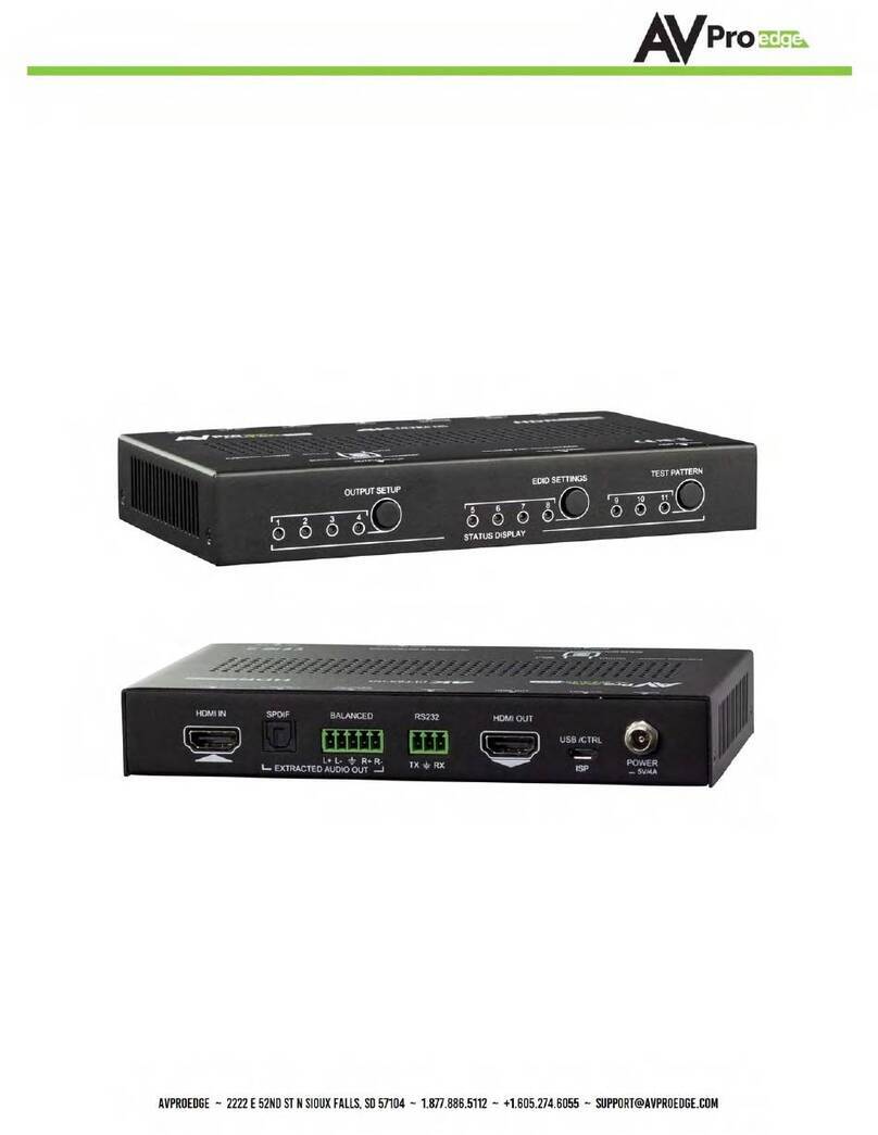 AVPro Edge AC-SC2-AUHD-GEN2 user manual