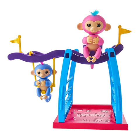 WowWee FINGERLINGS MONKEY BAR & SWING User manual WowWee FINGERLINGS MONKEY BAR & SWING User manual