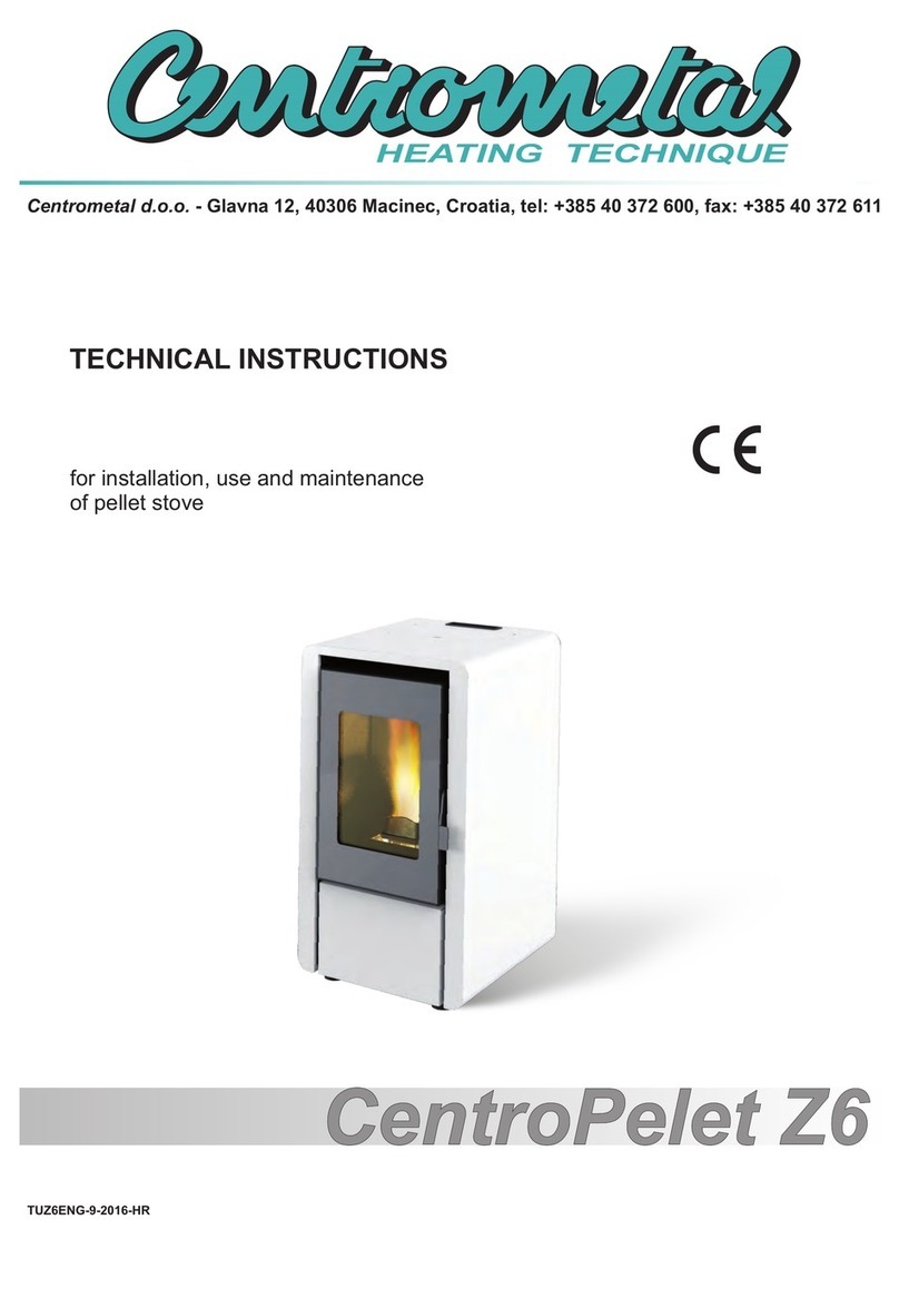 Centrometal CentroPelet Z6 Technical instructions