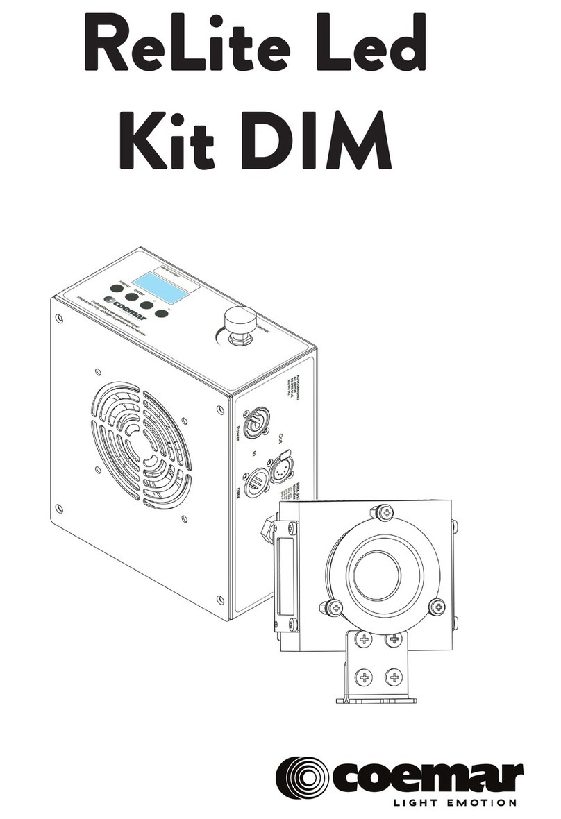 Coemar ReLite Led Kit DIM manual