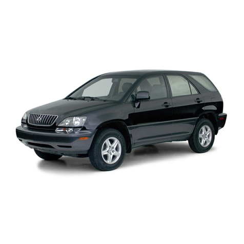 Lexus 2002 RX 300 Navigation system User manual Lexus 2002 RX 300 Navigation system User manual
