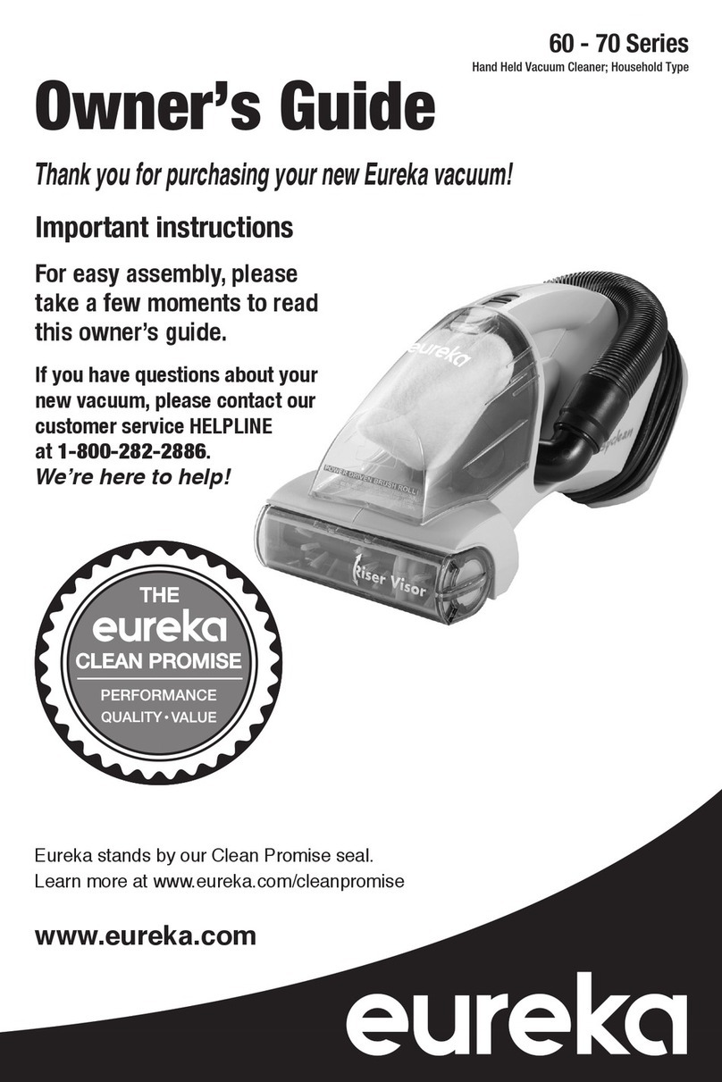 Eureka 60 Series owner's guide