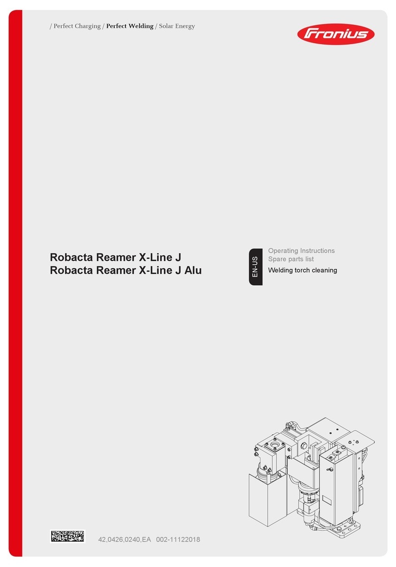 FRO­NIUS Robacta Reamer X-Line J User manual