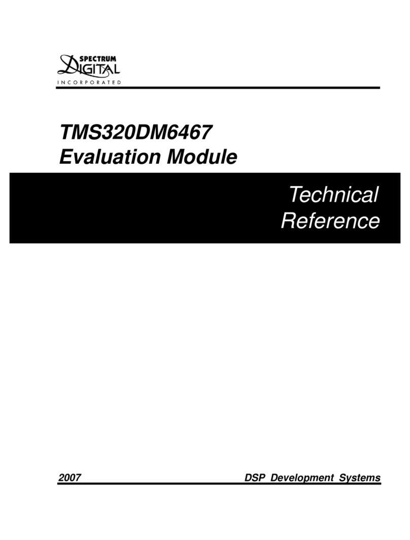Spectrum Digital TMS320DM6467 Use and care manual Spectrum Digital TMS320DM6467 Use and care manual