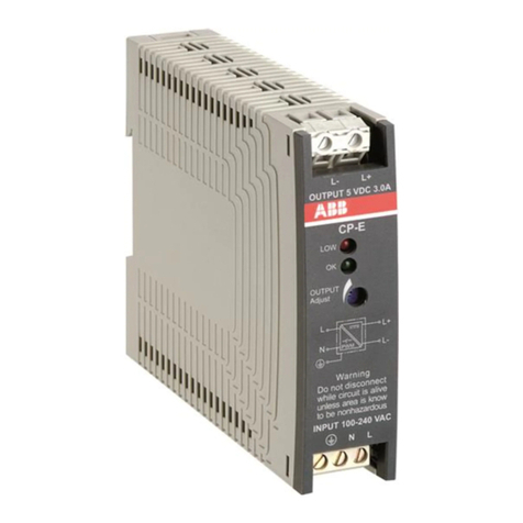 ABB CP-E 5/3.0 Operating and installation instructions