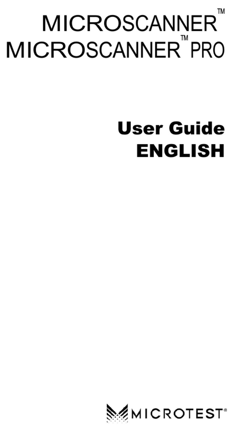 Microtest MICROSCANNER user guide