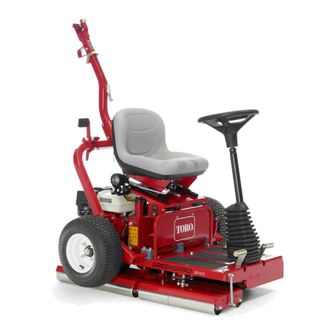 Toro GreensPro 1240 User manual