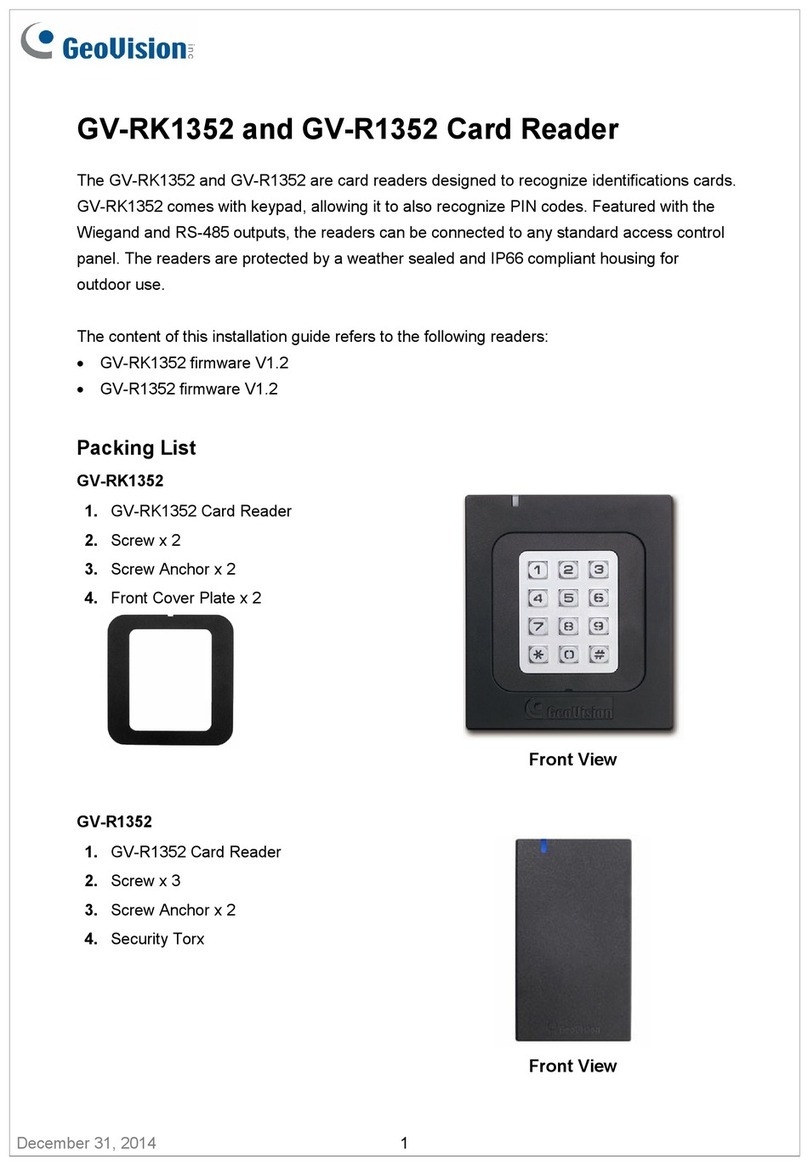 GeoVision GV-R1352 User manual GeoVision GV-R1352 User manual