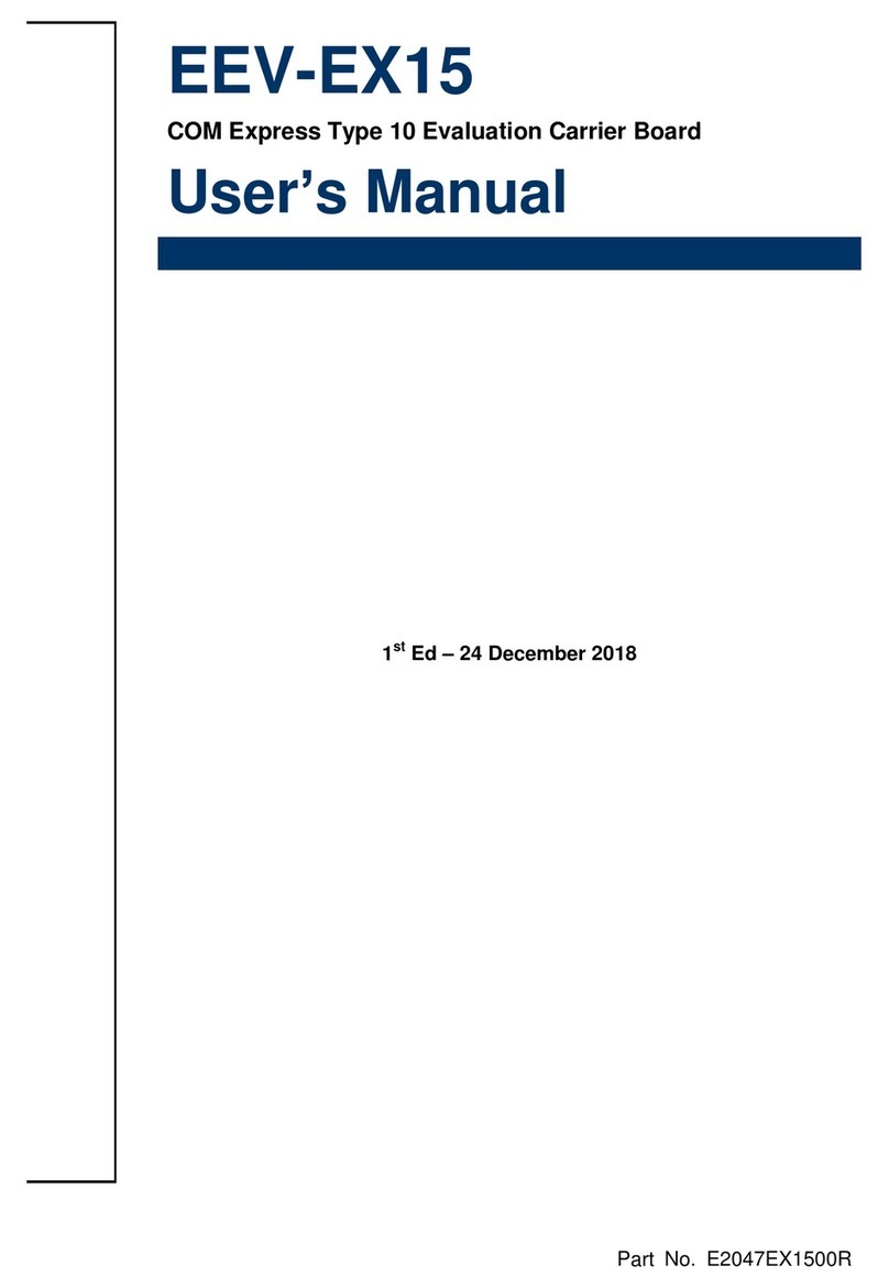 Avalue Technology EEV-EX15 User manual