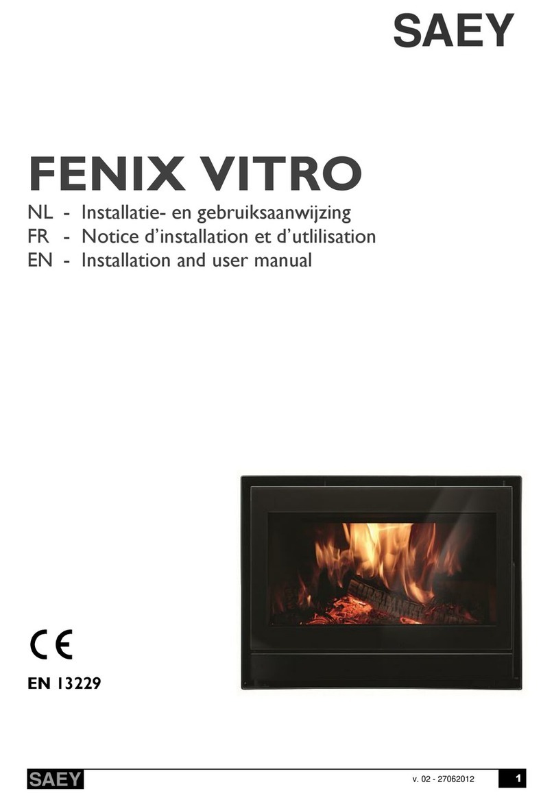 Saey Fenix Vitro Series Installation and user manual Saey Fenix Vitro Series Installation and user manual