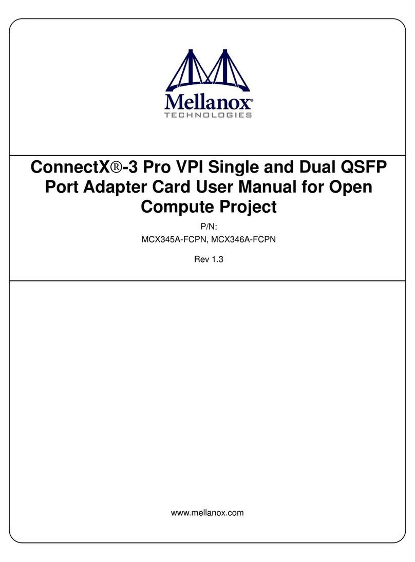 Mellanox Technologies ConnectX-3 Pro user manual