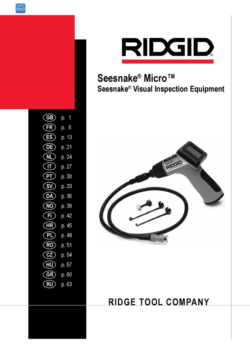 Ridge RIDGID Seesnake Micro manual Ridge RIDGID Seesnake Micro manual