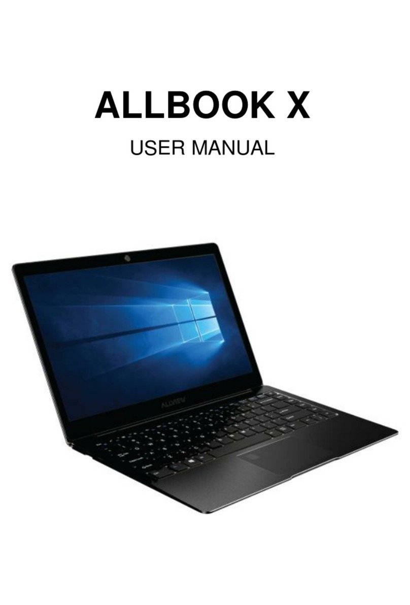 Intel Allbook X user manual