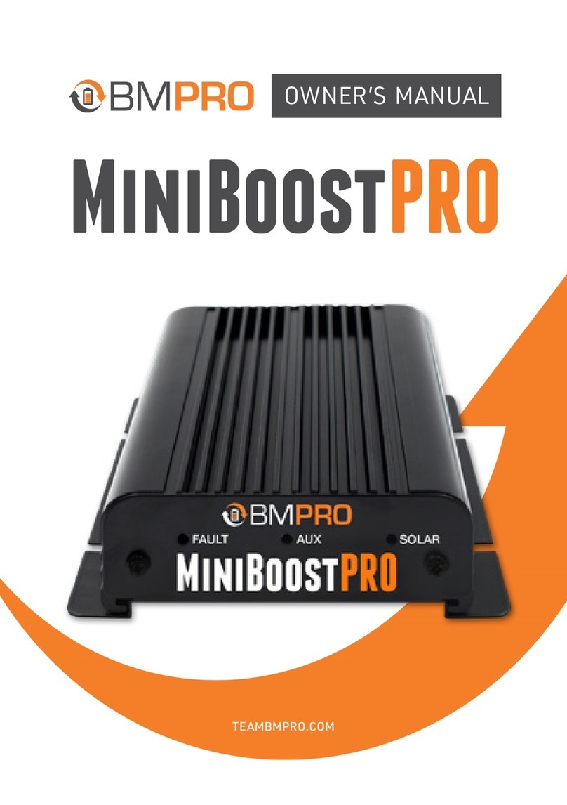 BM PRO MiniBoostPRO owner's manual