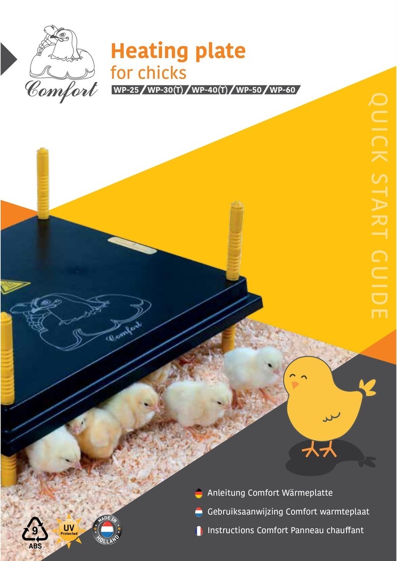 Comfort WP-25 User manual