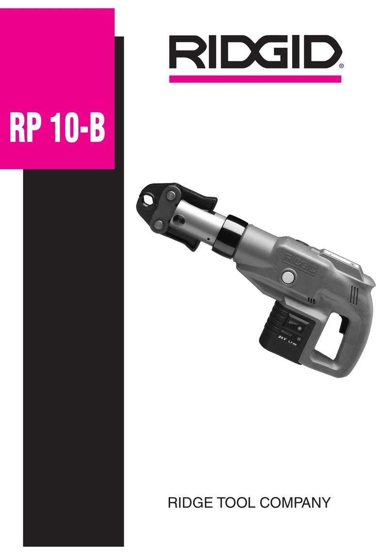 RIDGID RP 10-B User manual