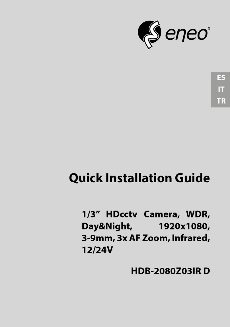 Eneo HDB-2080Z03IR D User manual