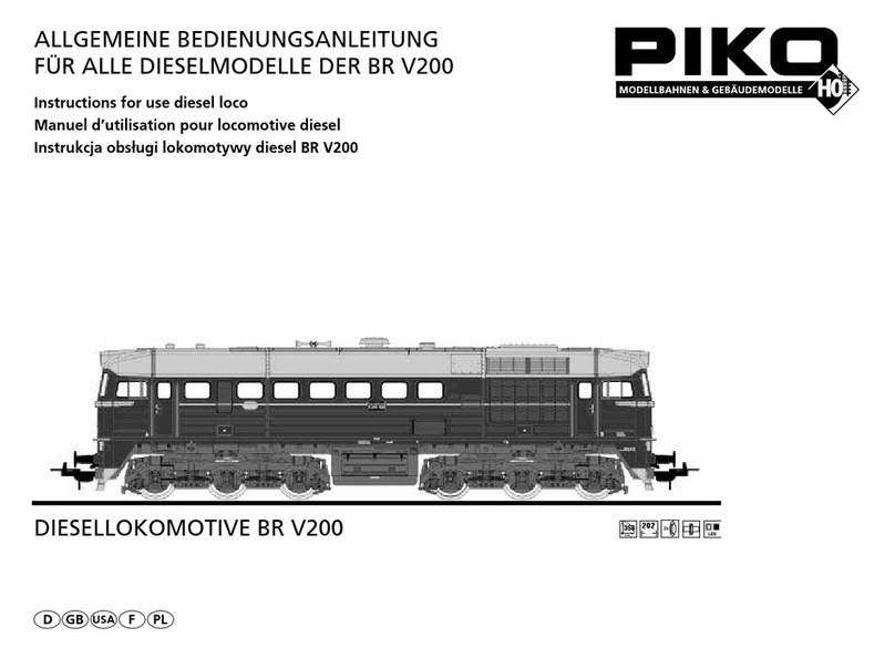 PIKO BR V200 Instructions for use PIKO BR V200 Instructions for use