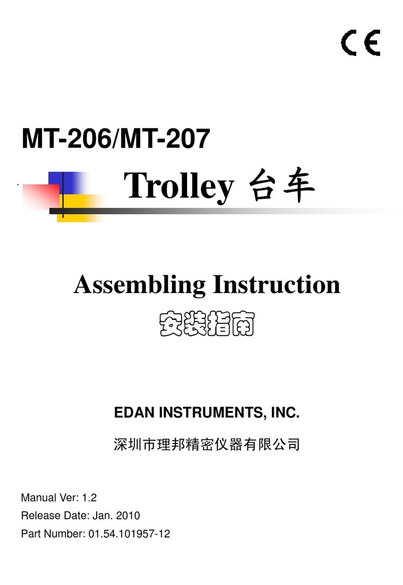 EDAN INSTRUMENTS MT-206 User manual EDAN INSTRUMENTS MT-206 User manual