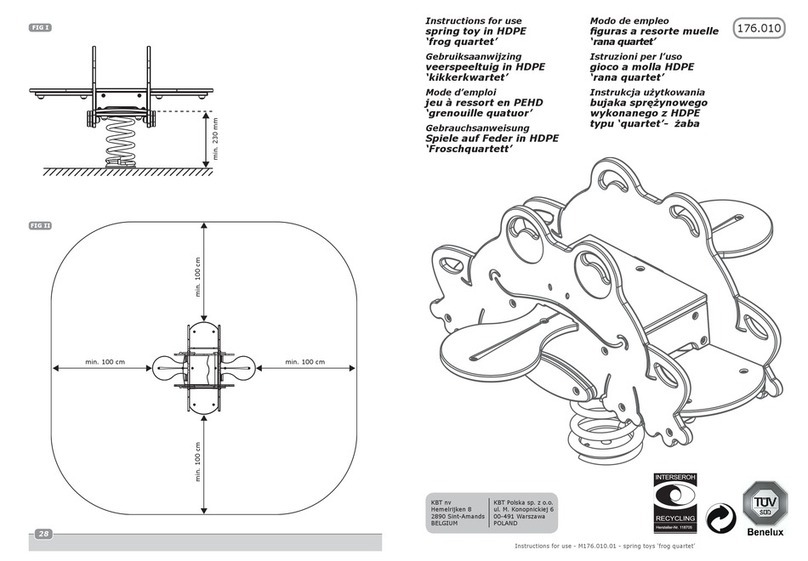 KBT Frog quartet Instructions for use
