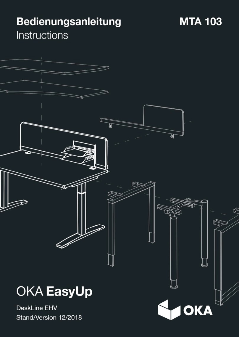 Oka EasyUp DPG Series User manual