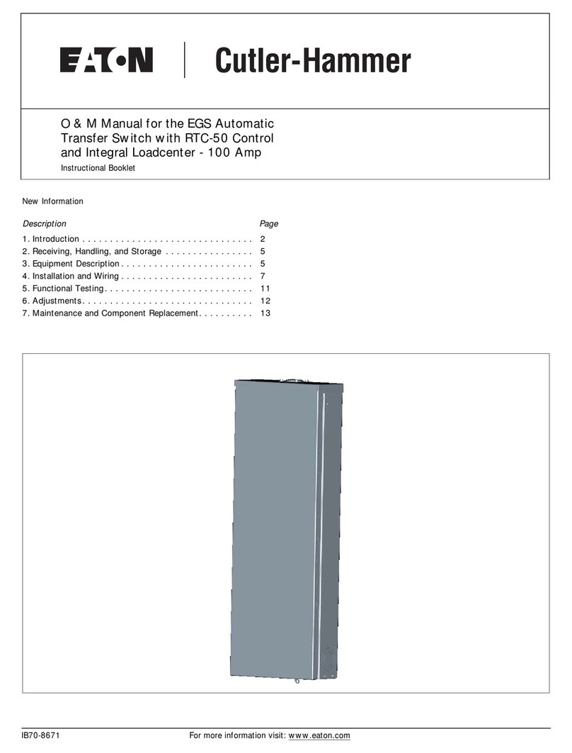 Eaton EGS100L24R User manual