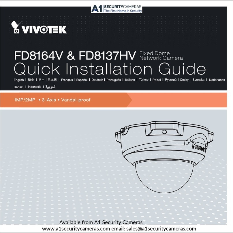 Vivotek FD8164V User manual