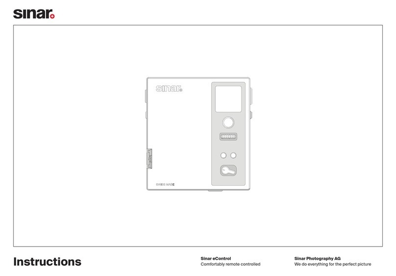 Sinar eControl instructions